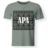 Karácsonyi mintás családi póló férfiaknak