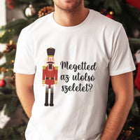 Karácsonyi póló vicces felirattal férfiaknak