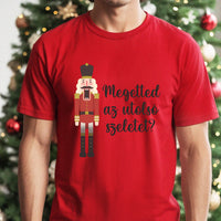 Karácsonyi póló vicces felirattal férfiaknak