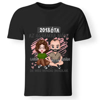  Az agyamra mész szerkeszthető karakteres férfi póló