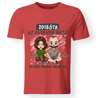  Az agyamra mész szerkeszthető karakteres férfi póló