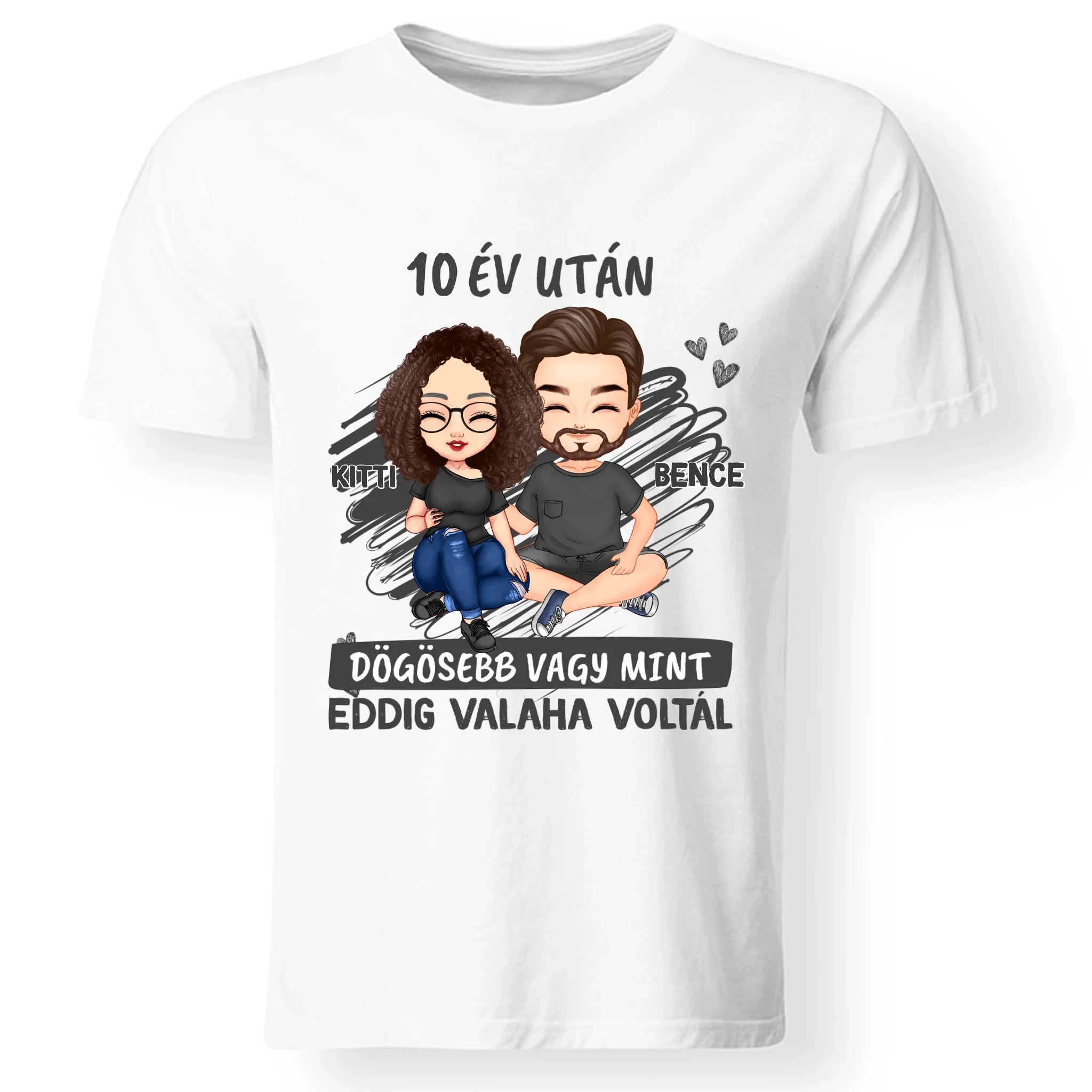 Dögösebb mint valaha szerkeszthető karakteres férfi póló