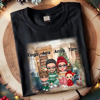 női v férfi kari fekete póló_1