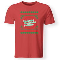 Kötött mintás nem számolom a kalóriákat - karácsonyi férfi póló