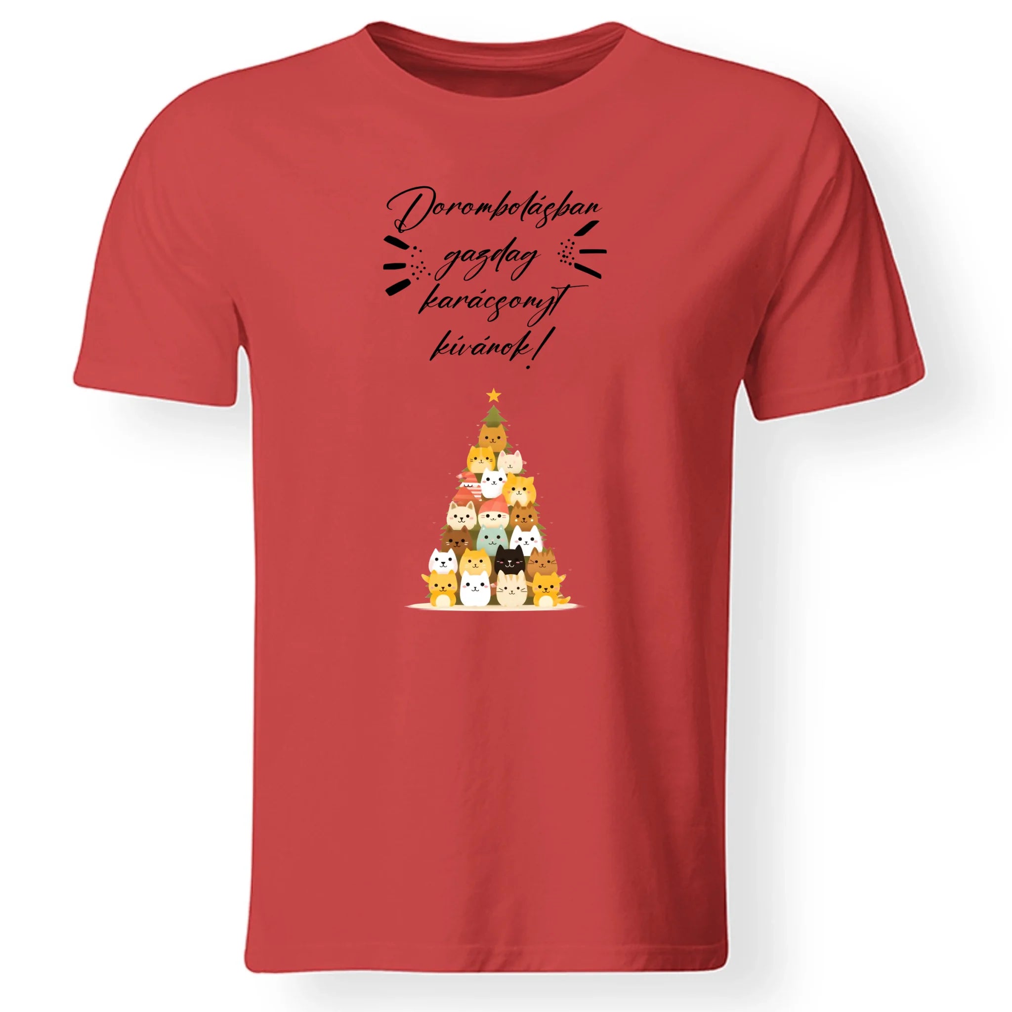 Dorombolásban gazdag - karácsonyi férfi póló