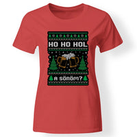 Hol a söröm? - karácsonyi női póló