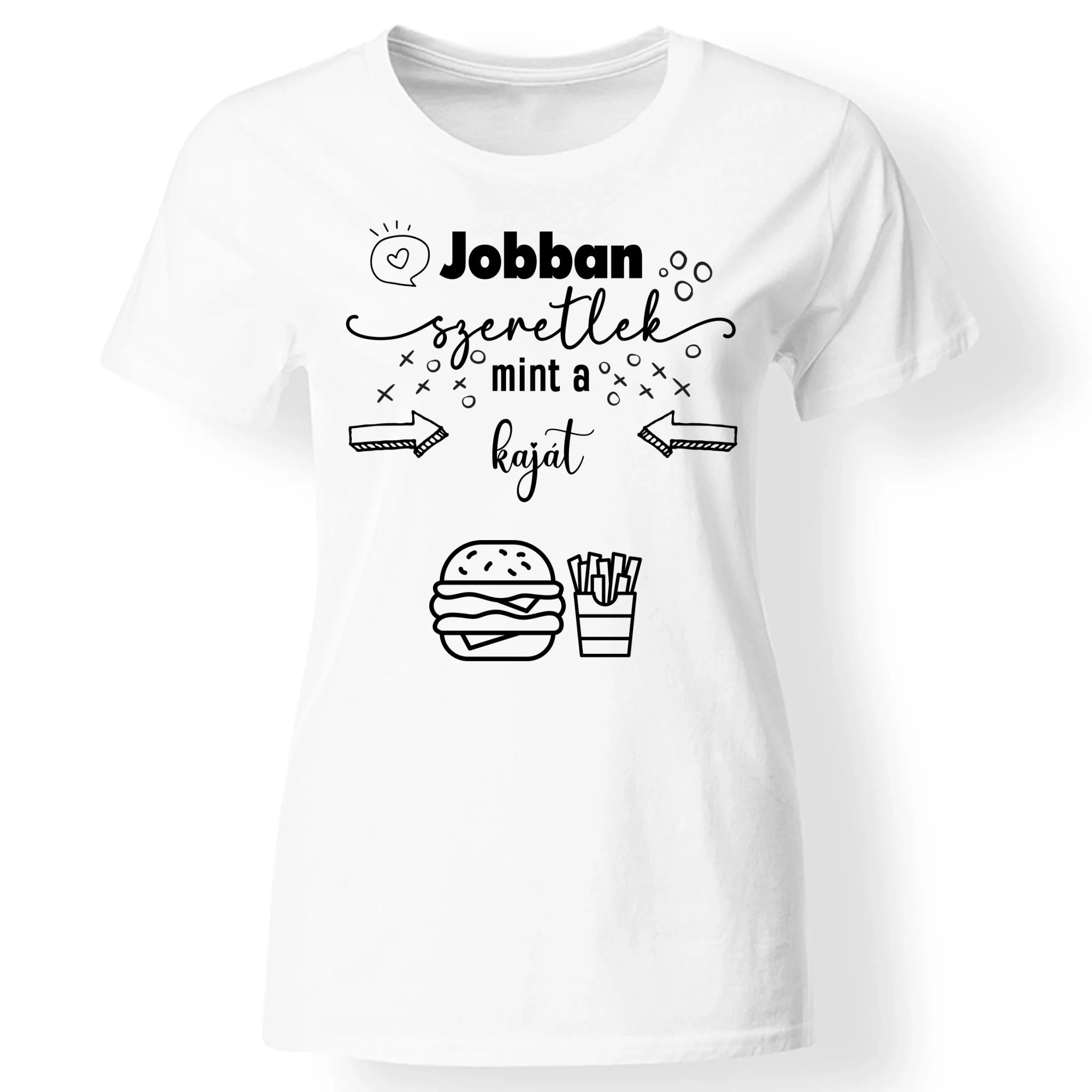 Jobban szeretlek mint női póló