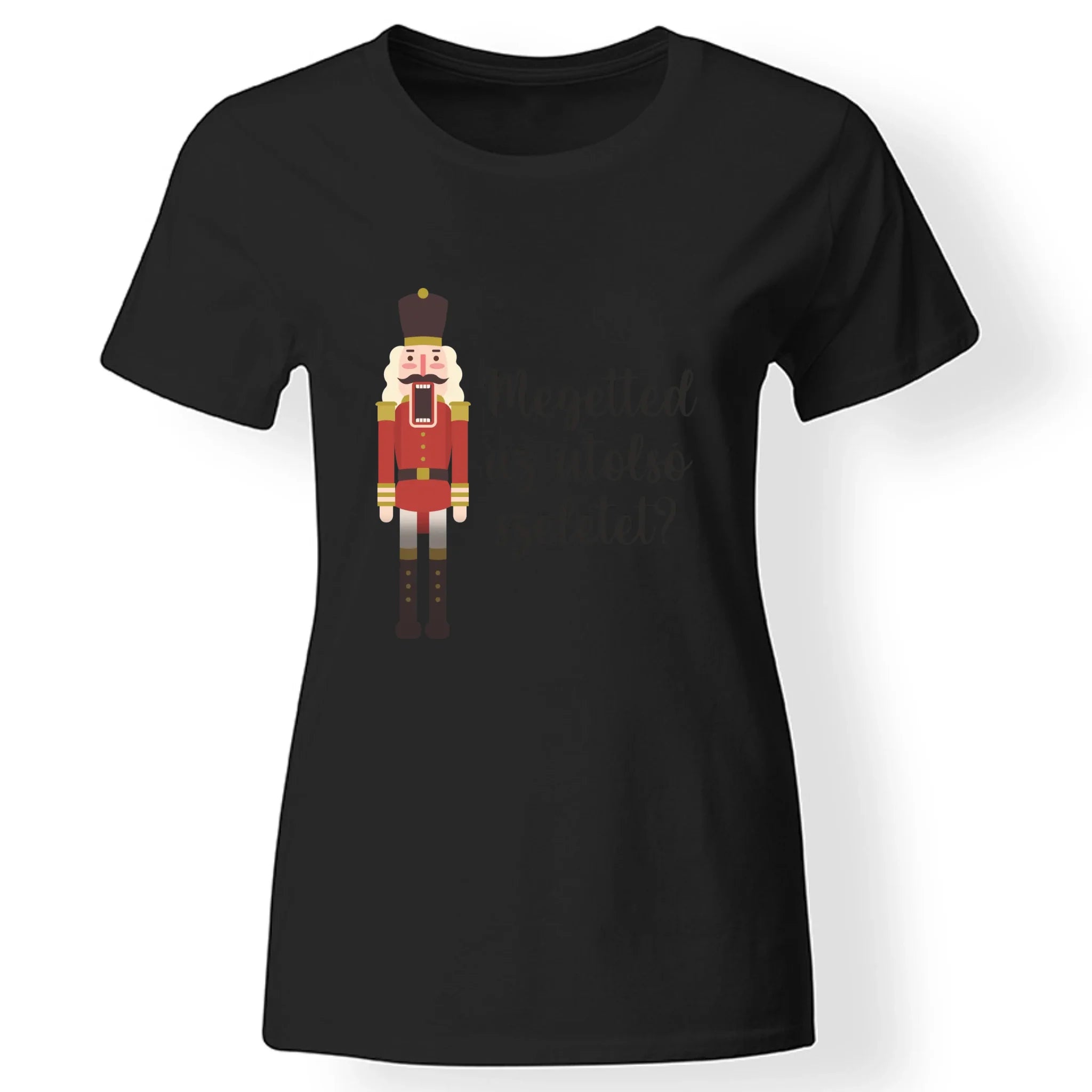 Karácsonyi póló vicces felirattal nőknek