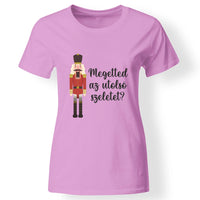 Karácsonyi póló vicces felirattal nőknek