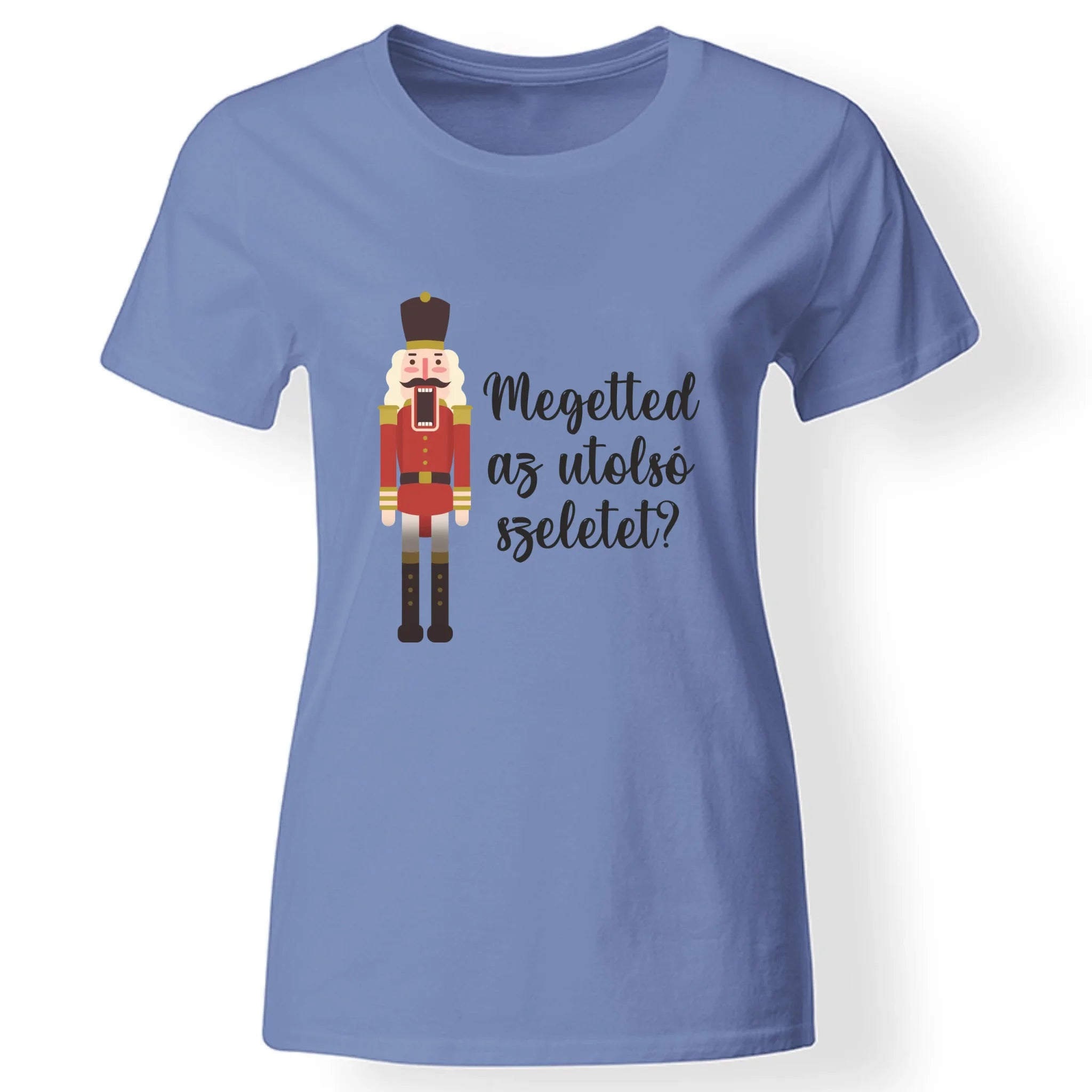 Karácsonyi póló vicces felirattal nőknek