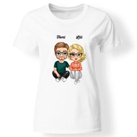 Cukifejű karakteres női póló pároknak