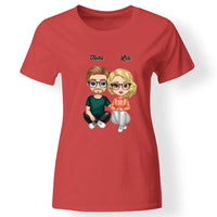 Cukifejű karakteres női póló pároknak