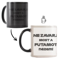 Ne zavarj futamot nézek egyedi neves bögre