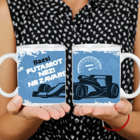 Ne zavard futam közben egyedi neves bögre