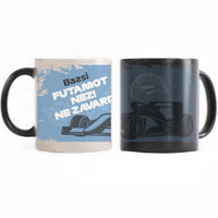 Ne zavard futam közben egyedi neves bögre