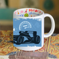 Ne zavard futam közben egyedi neves bögre