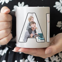 Apák napi egyedi ajándék bögre APA feliratos képekkel