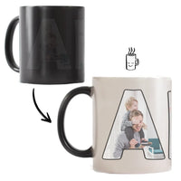 Apák napi egyedi ajándék bögre APA feliratos képekkel