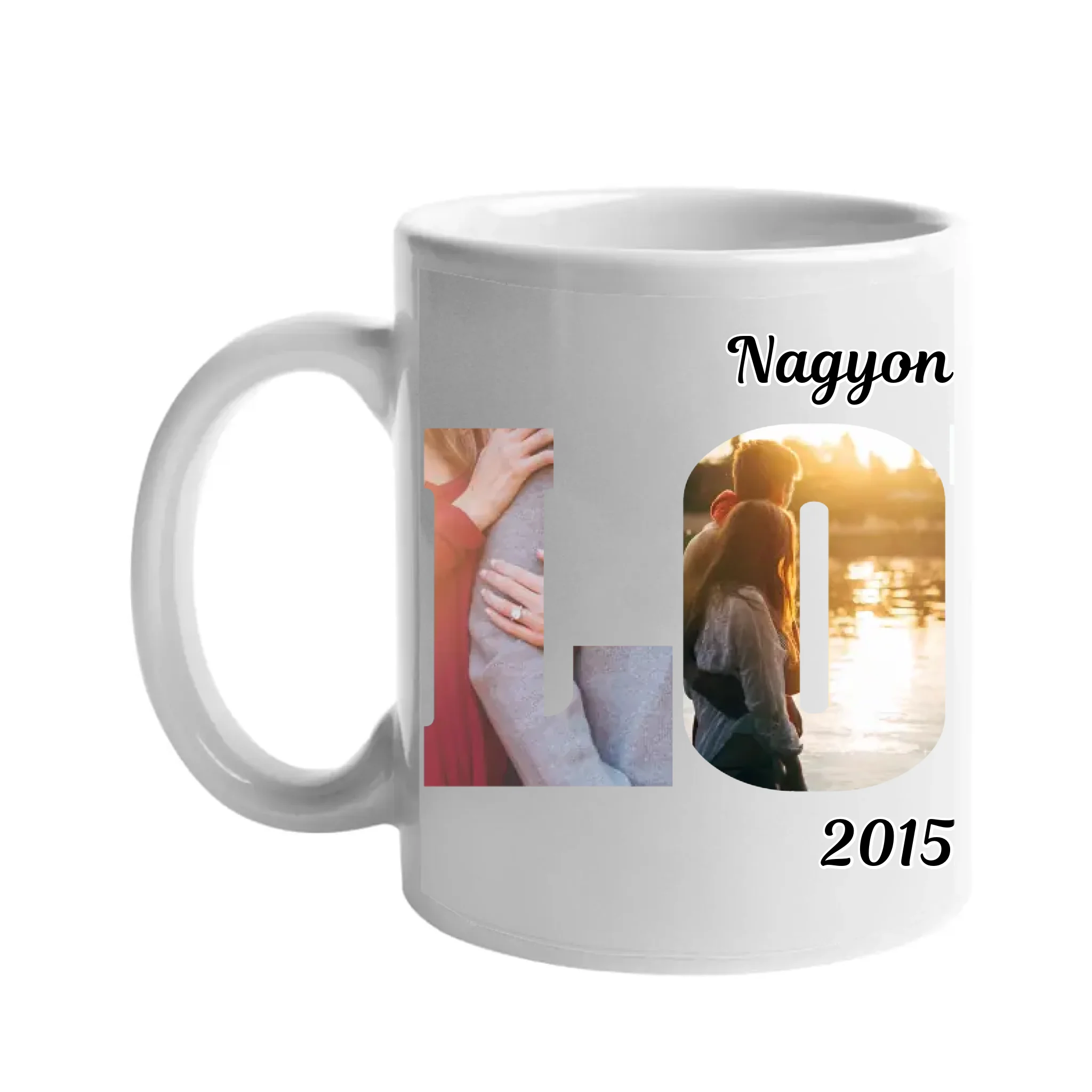 Valentin napi LOVE bögre