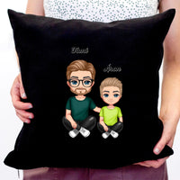 Cuki karakteres Apa-fia párna