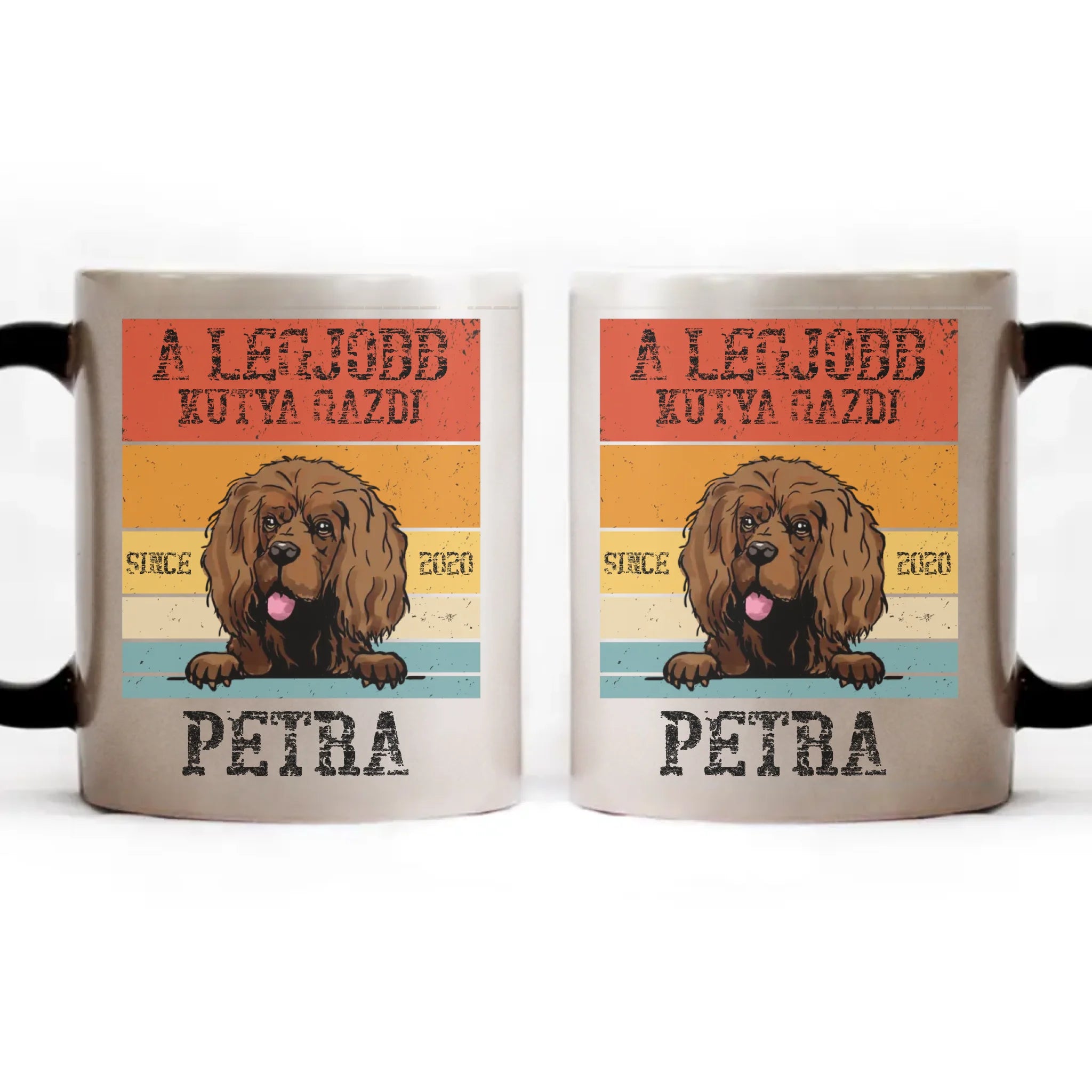 A legjobb kutyagazdi egyedi ajándék bögre