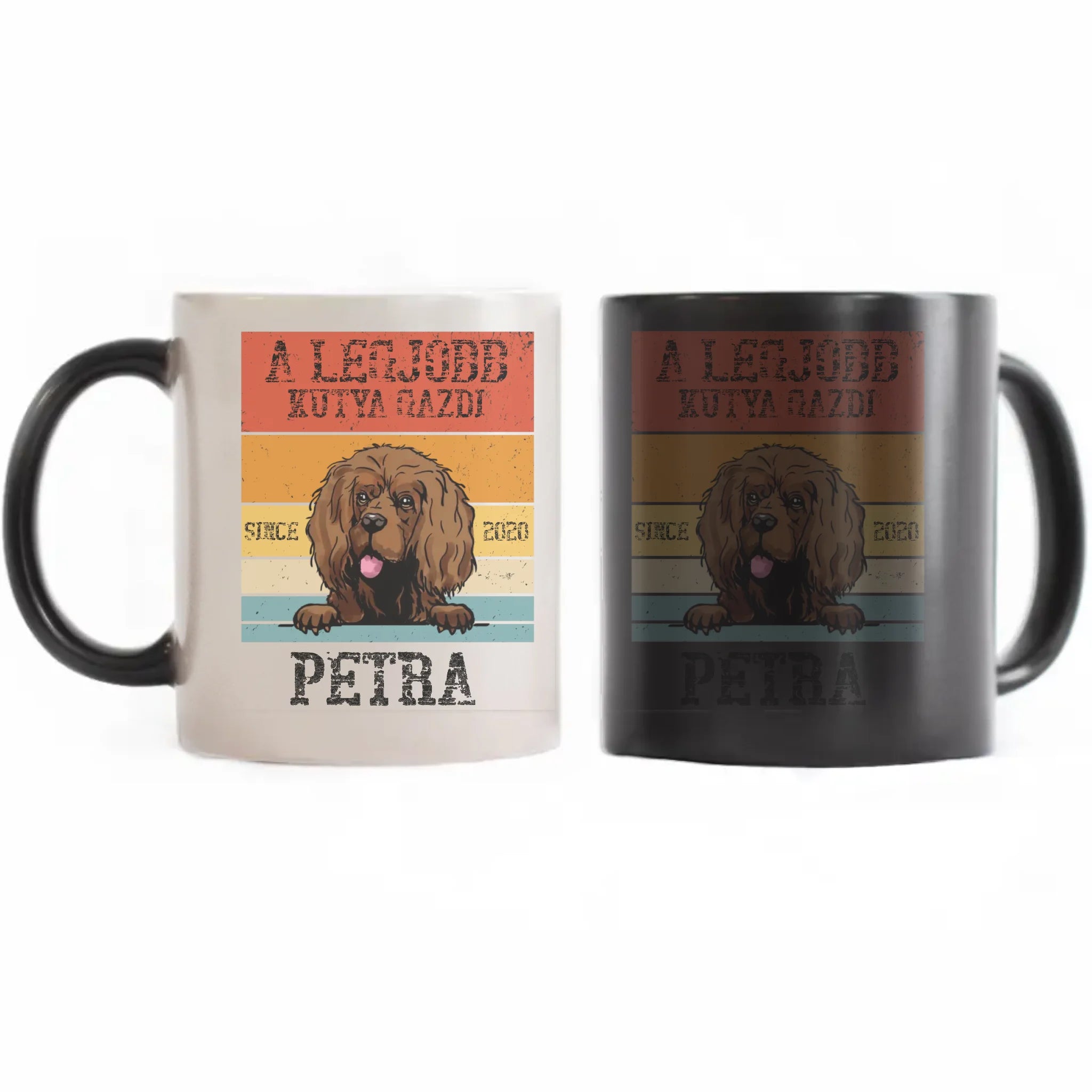 A legjobb kutyagazdi egyedi ajándék bögre