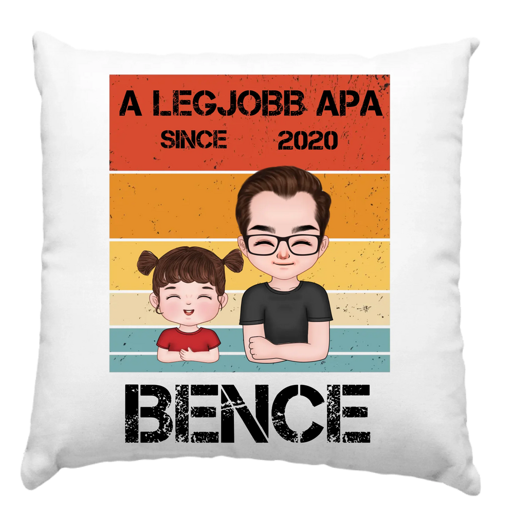 A legjobb Apa párna szerkeszthető karakterekkel