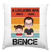 A legjobb Apa párna szerkeszthető karakterekkel