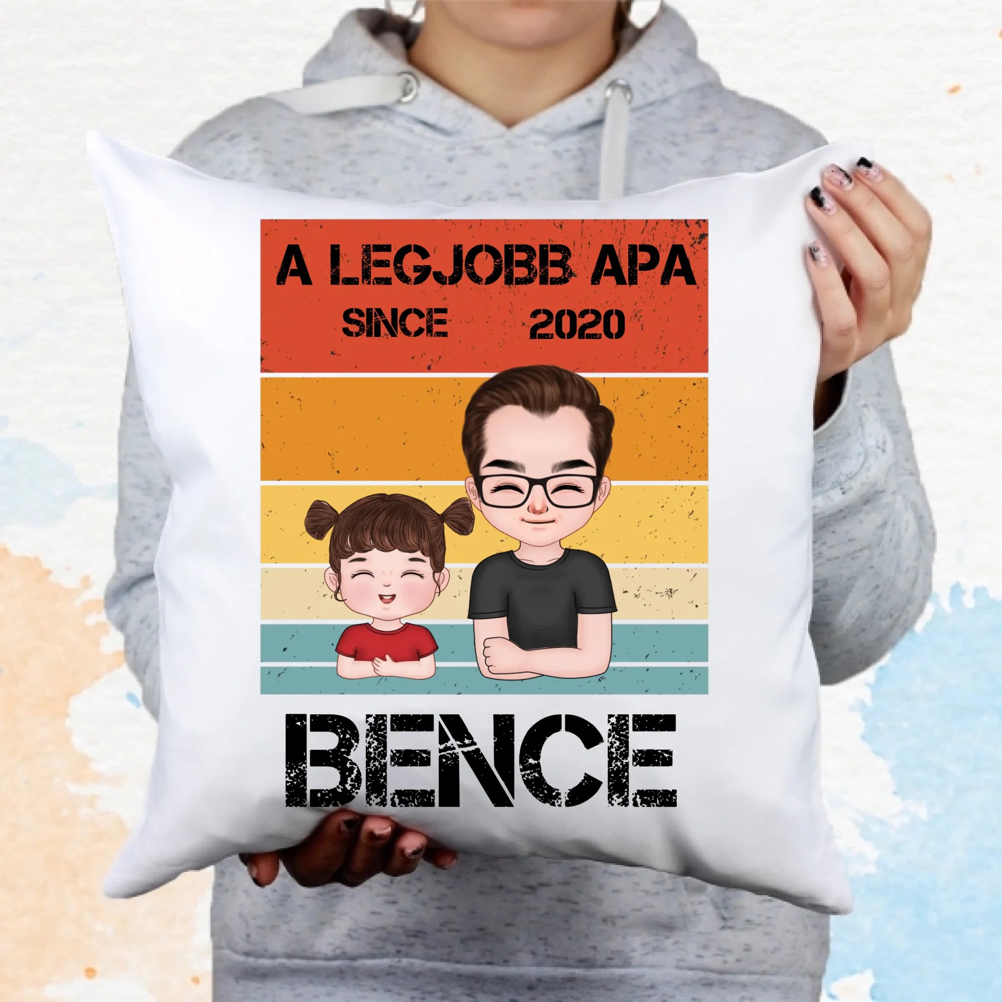 A legjobb Apa párna szerkeszthető karakterekkel