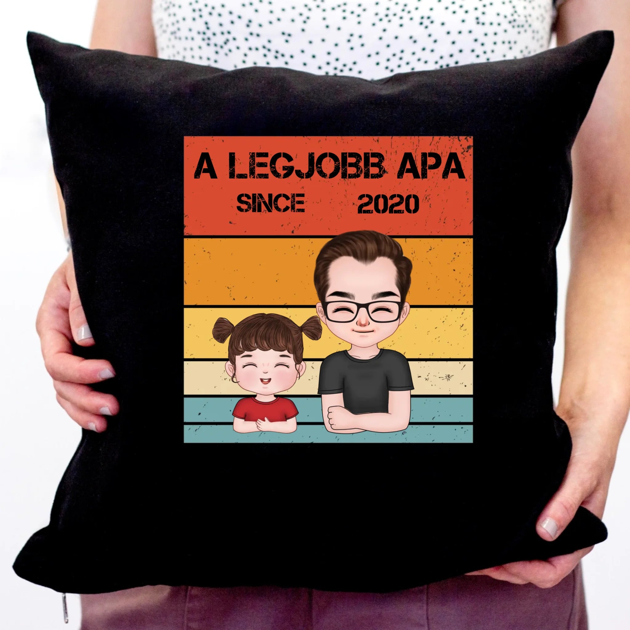 A legjobb Apa párna szerkeszthető karakterekkel