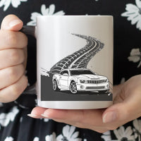 Egyedi képes autós bögre választható autóval