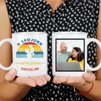 Legjobb nevelőapa bögre