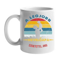 Legjobb nevelőapa bögre