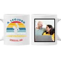 Legjobb nevelőapa bögre