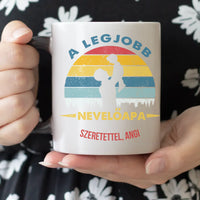 Legjobb nevelőapa bögre