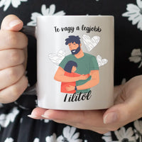 Nevelőapa bögre felirattal