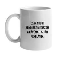 Egyedi feliratos bögre