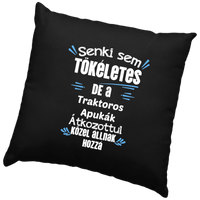 Ajándék Apáknak - Tökéletes szakma párna egyedi szerkeszthető felirattal