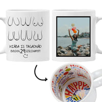 Hiába is tagadnád egyedi képes vicces szülinapi bögre