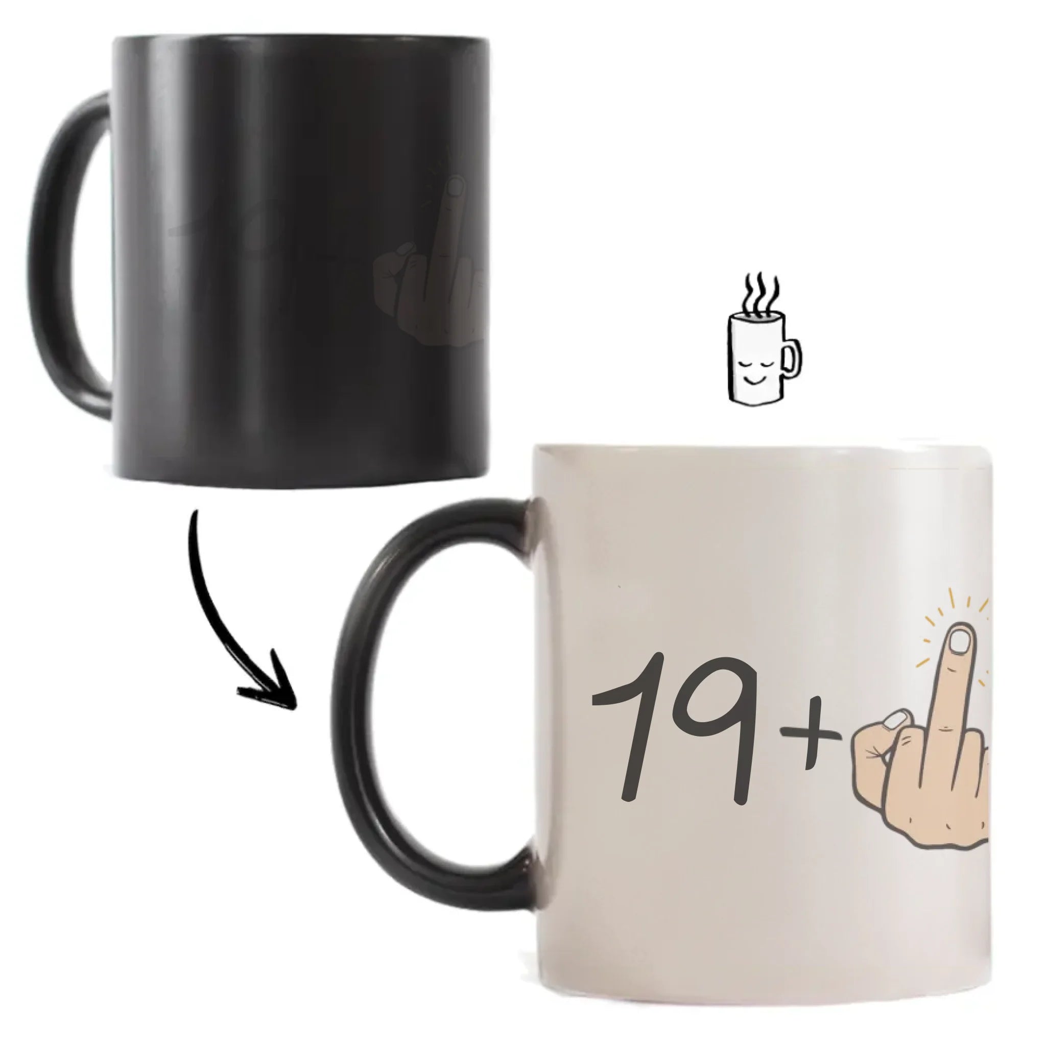 Plusz egy egyedi képes vicces szülinapi bögre