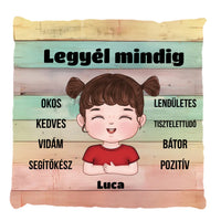 Gyerek jellemzős telinyomatos FullPrint párna