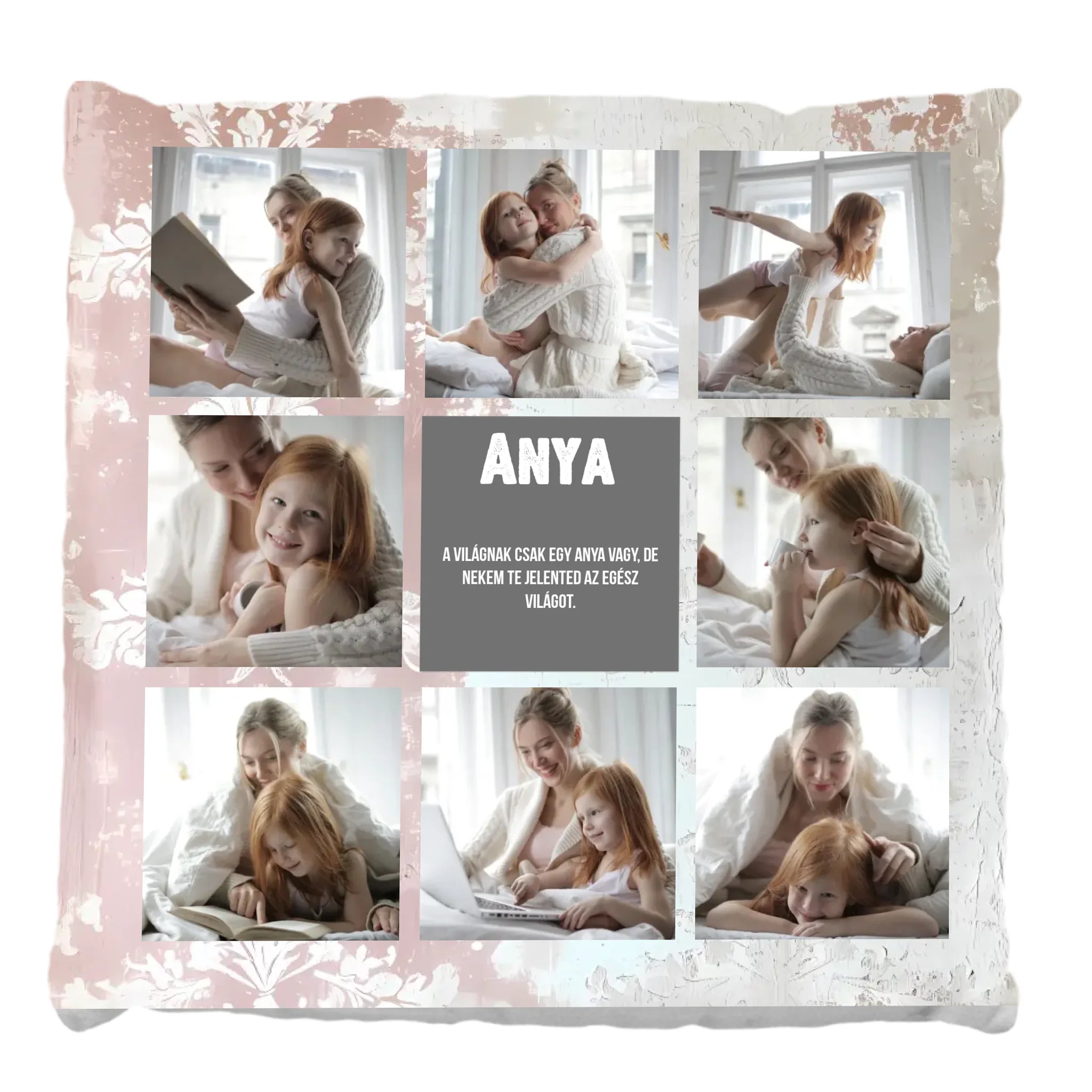 8 fényképes telinyomatos FullPrint párna Anyának