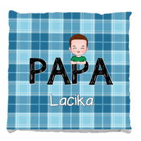 Cuki karakteres telinyomatos FullPrint párna Papáknak