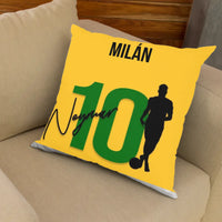 Neymar telinyomatos FullPrint párna egyedi névvel