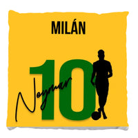 Neymar telinyomatos FullPrint párna egyedi névvel