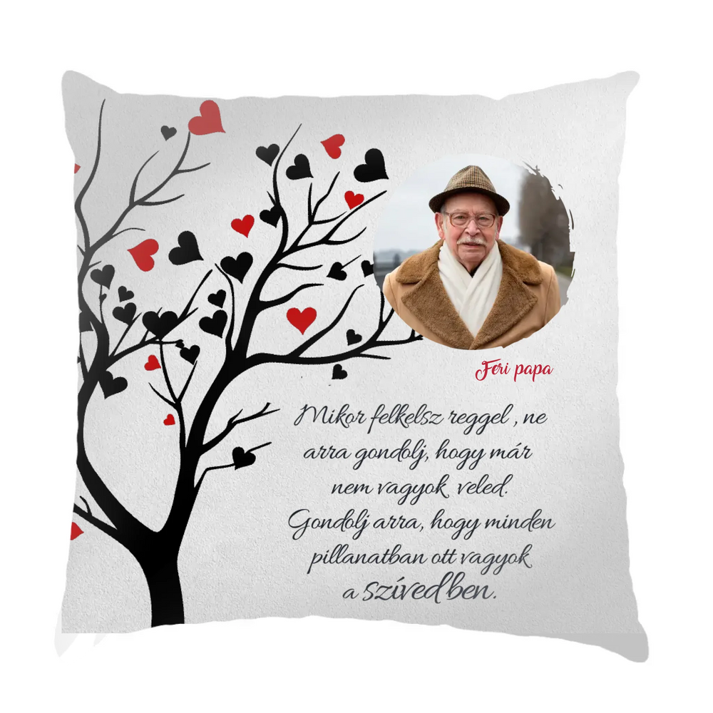 Ajándék Fullprint emlék párna egyedi fotóval