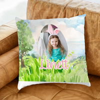 Húsvéti párna egyedi képpel gyerekeknek