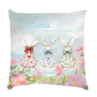 Mama ajándékai - szerkeszthető mintás ajándék párna nagymamáknak
