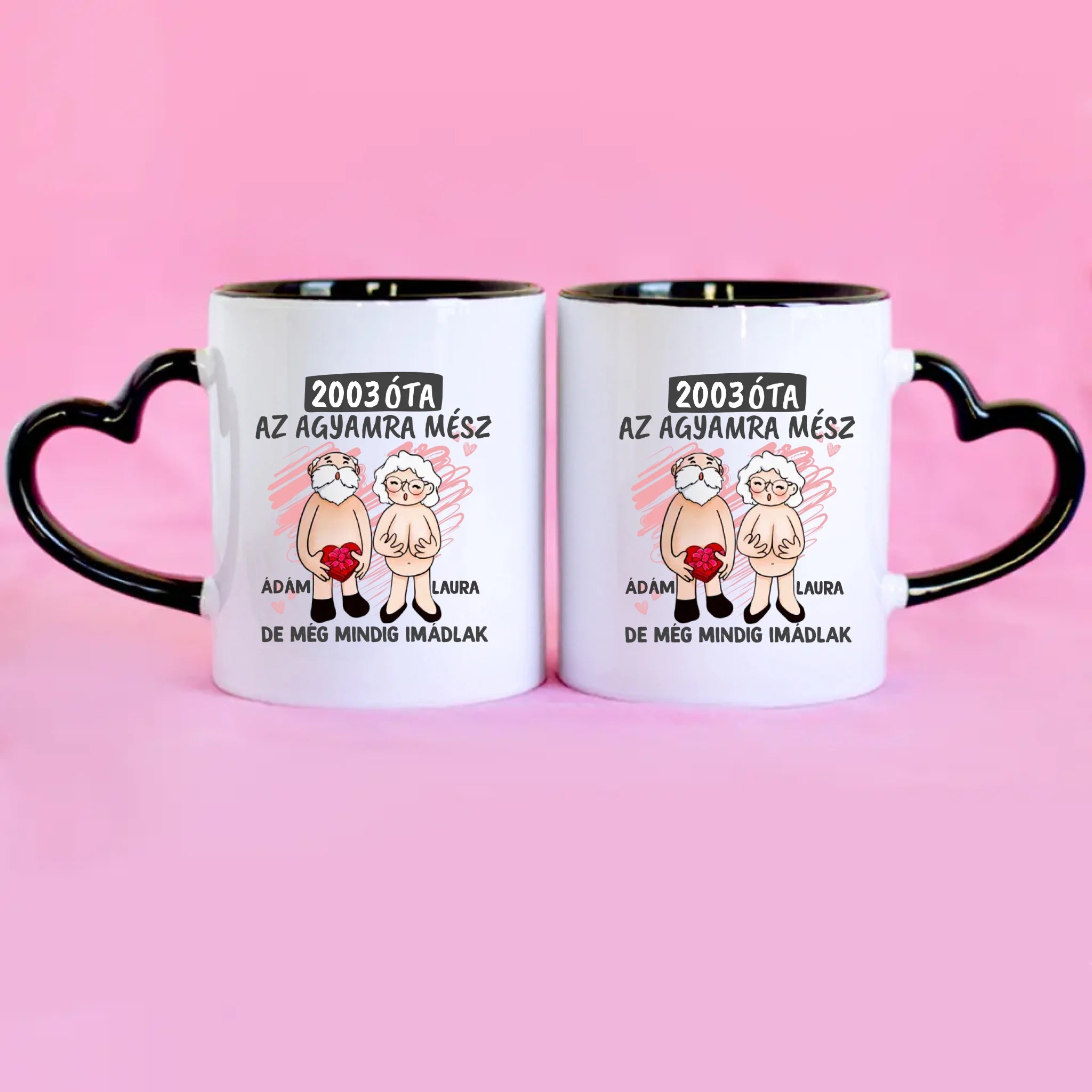 Még mindig imádlak vicces valentin napi bögre