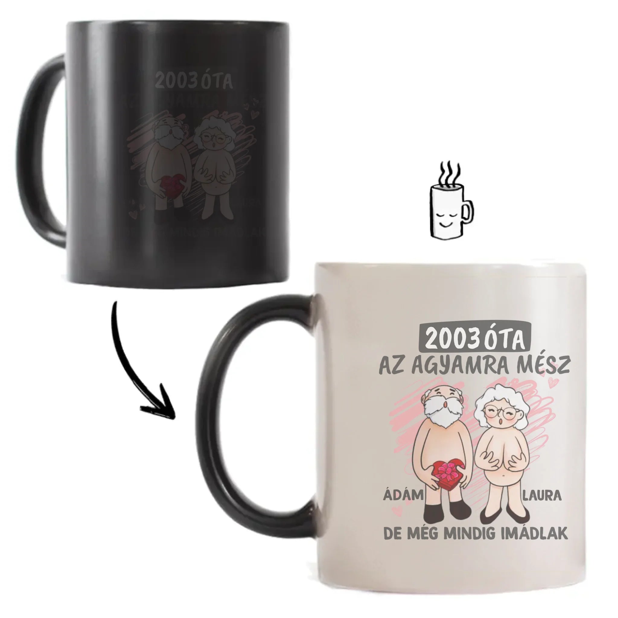 Még mindig imádlak vicces valentin napi bögre